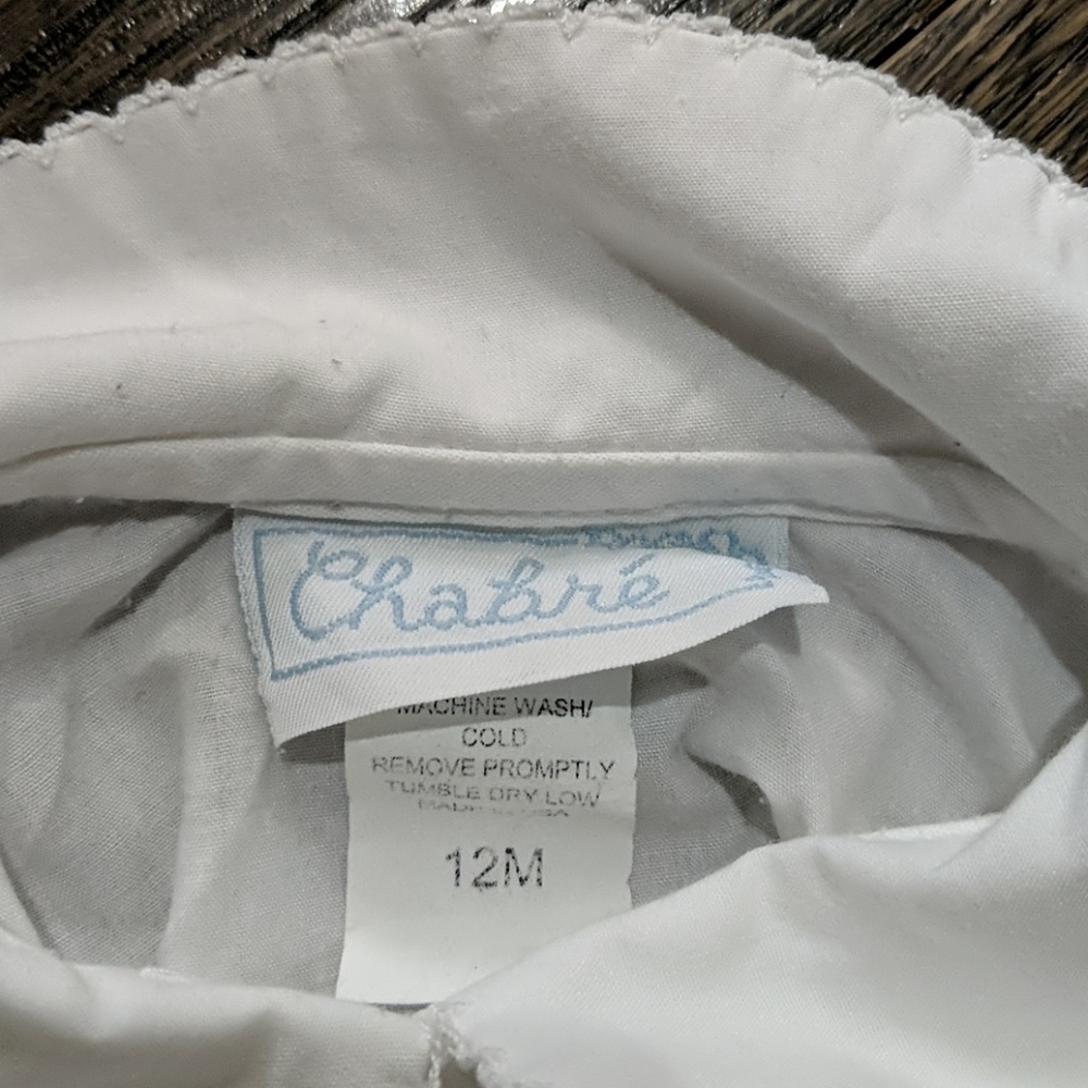 Chabre Ruffle Button Down Onesie - Picture 6 of 6